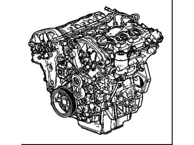 GM 12652799 Engine,Gasoline (Service New)