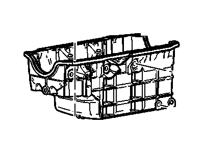 2005 Chevrolet Uplander Oil Pan - 12593455