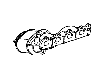 GM 12618546 Exhaust Manifold Assembly (W/ 3Way Catalytic Converter)