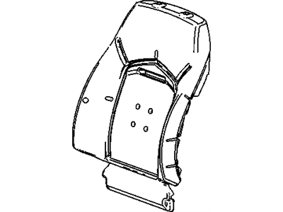 GM 22758828 Pad Assembly, Driver Seat Back Cushion