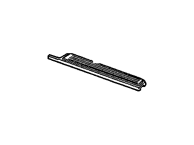 GM 10072512 Plate, Front Side Door Sill Trim *Black
