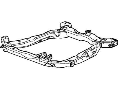 GM 15917891 Frame Assembly, Drivetrain & Front Suspension