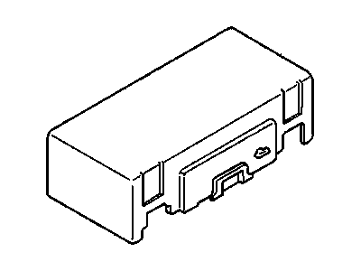 GM 12186104 COVER, Main Wiring Junction and Fuse Block