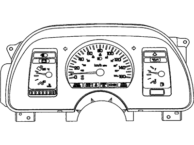 Oldsmobile Bravada Instrument Panel Light Bulb - 25066604