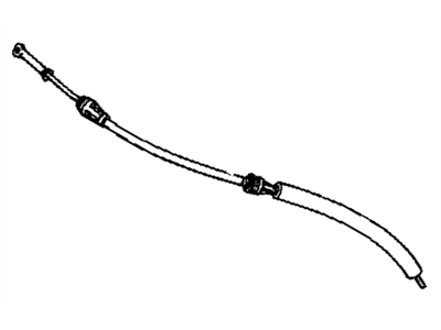 Cadillac Deville Throttle Cable - 1626647