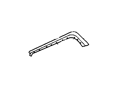 GM 25649716 Molding Assembly, Roof Drip Scalp <Use 1C3N
