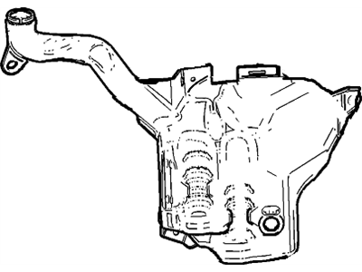 GM 22873156 Container, Windshield Washer Solvent