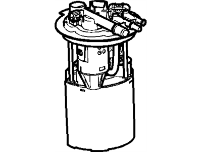 GM 19257914 Module Kit,Fuel Tank Fuel Pump (W/O Fuel Level Sensor)