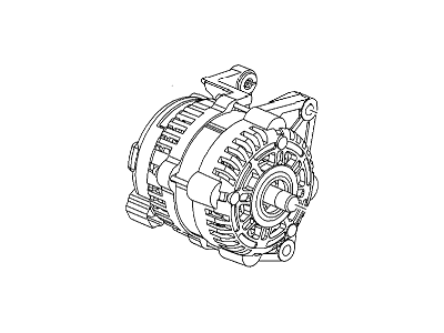2015 Chevrolet Trax Alternator - 13595628