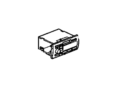 GM 16249896 Radio Assembly, Amplitude Modulation/Frequency Modulation Stereo & Clock & Tape Player