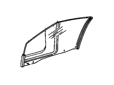 GM 3529818 Window Assembly, Front Side Door