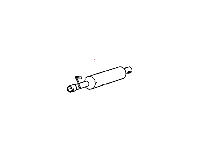 GM 15009720 Exhaust Muffler Assembly (W/ Exhaust Pipe & Tail Pipe