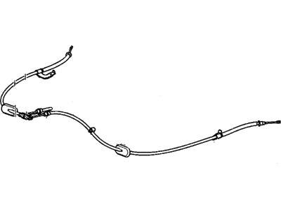 2018 Chevrolet Sonic Parking Brake Cable - 95406961