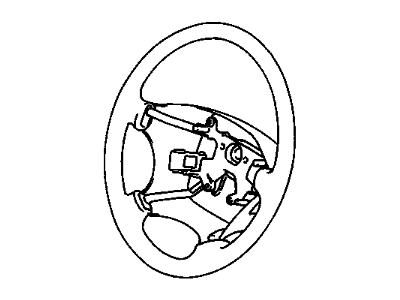 1997 Chevrolet Metro Steering Wheel - 30020572