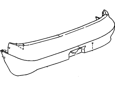 GM 97010074 Front And Rear Bumper, Cover