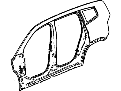 GM 96898275 Panel, Body Side Outer