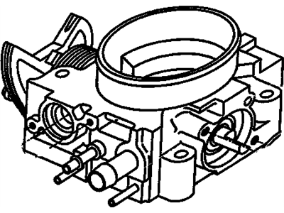 GMC Sonoma Throttle Body - 17113620