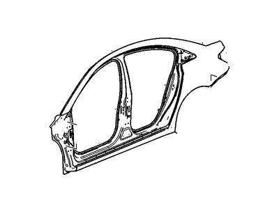 GM 95989969 Panel Assembly, Body Side Outer