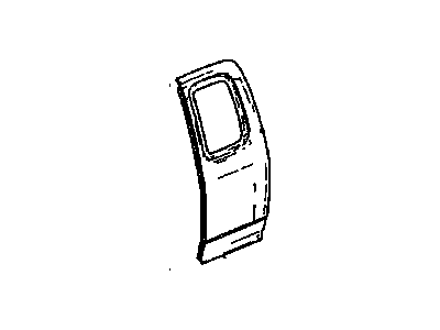 GM 15113620 Panel, Rear Side Door Outer