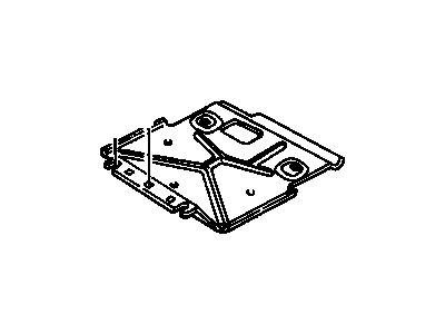 GM 15677715 Shield, Front Differential Carrier