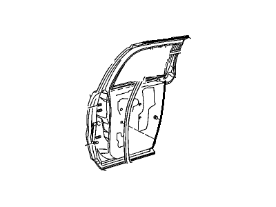 GM 10190343 Panel, Rear Side Door Outer