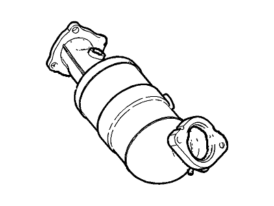 2014 Cadillac CTS Catalytic Converter - 12671758