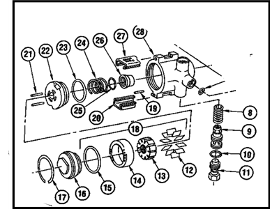 Buick Century Power Steering Pump - 7848115