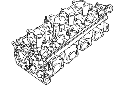 2000 Chevrolet Tracker Cylinder Head - 91177444