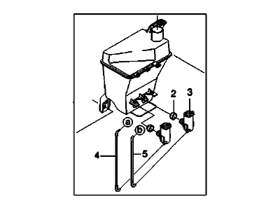 GM 96543076 Container Asm,Windshield Washer Solvent