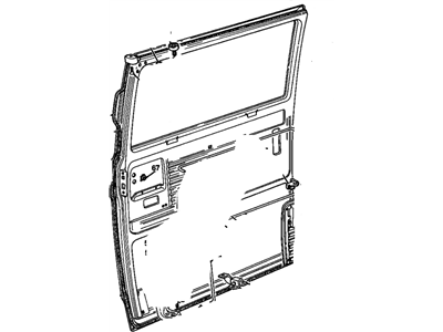 GM 15588881 Panel Assembly, Side Rear Door Outer