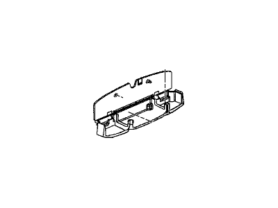 GM 10309470 Tray Assembly, Rear Compartment Stowage