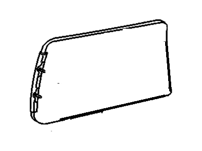 GM 10209982 Window Assembly, Rear Side Door *Tinted