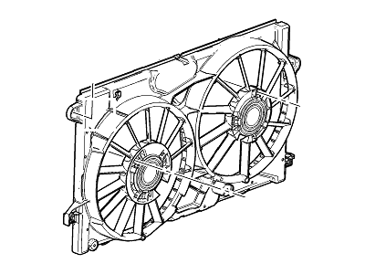 GM 22830902 Shroud, Engine Coolant Fan