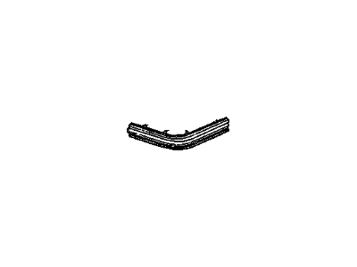 GM 25512183 Strip,Front Bumper Outer Rubber