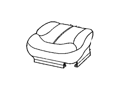 GM 12377594 Cover,Driver Seat Cushion *Graphite