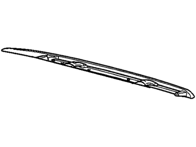 GM 15704480 Rail Assembly, Luggage Carrier Side