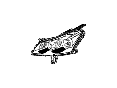 Chevrolet Traverse Headlight - 20794802