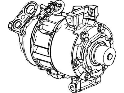 GM 92265299 Compressor Assembly, A/C