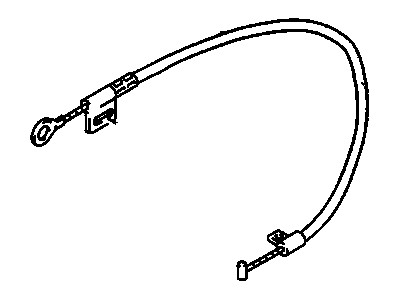 2004 Chevrolet Tracker Shift Cable - 30024433