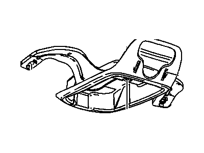 GM 10442861 Plate Assembly, Roof Console Backing