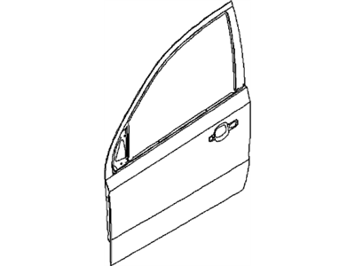 GM 96897376 Panel,Front Side Door Outer