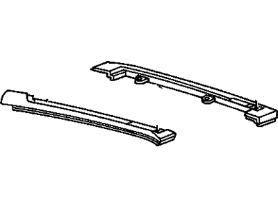 GM 10252884 Rail Assembly, Luggage Carrier Side *Black