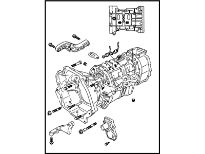 1997 Pontiac Sunrunner Transmission Assembly - 91173451