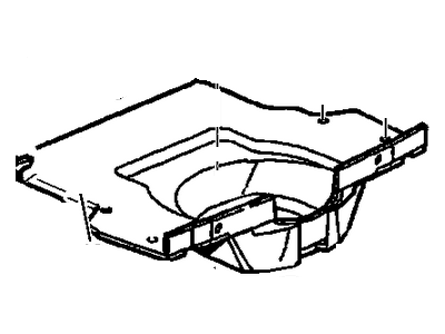 GM 25727641 Trim Assembly, Rear Compartment Floor Panel