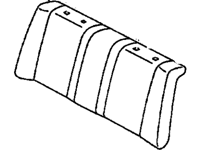 GM 94859847 COVER, Rear Seat Back