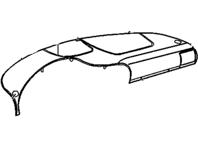 Chevrolet Dash Panel Vent Portion Covers - 89039942