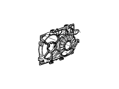 Pontiac Fan Shroud - 19130231