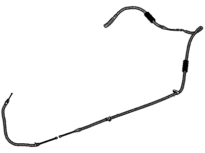 Cadillac STS Parking Brake Cable - 20772267