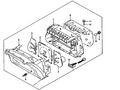 Pontiac Sunrunner Speedometer - 30011322