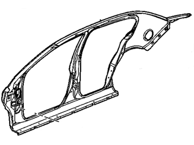 GM 25776740 Frame Assembly, Body Side Outer